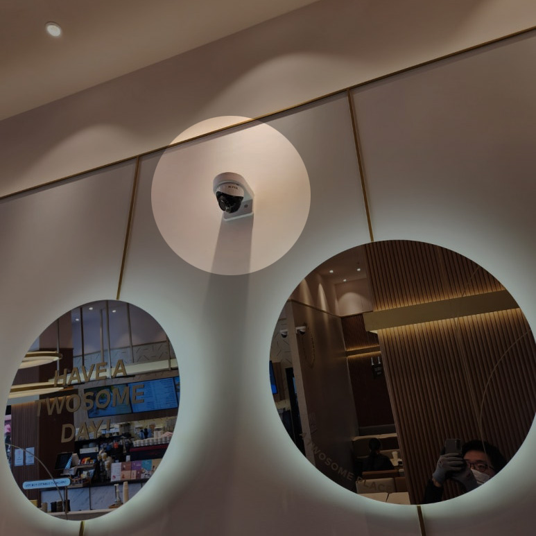 커피전문점 CCTV 및 보안관리